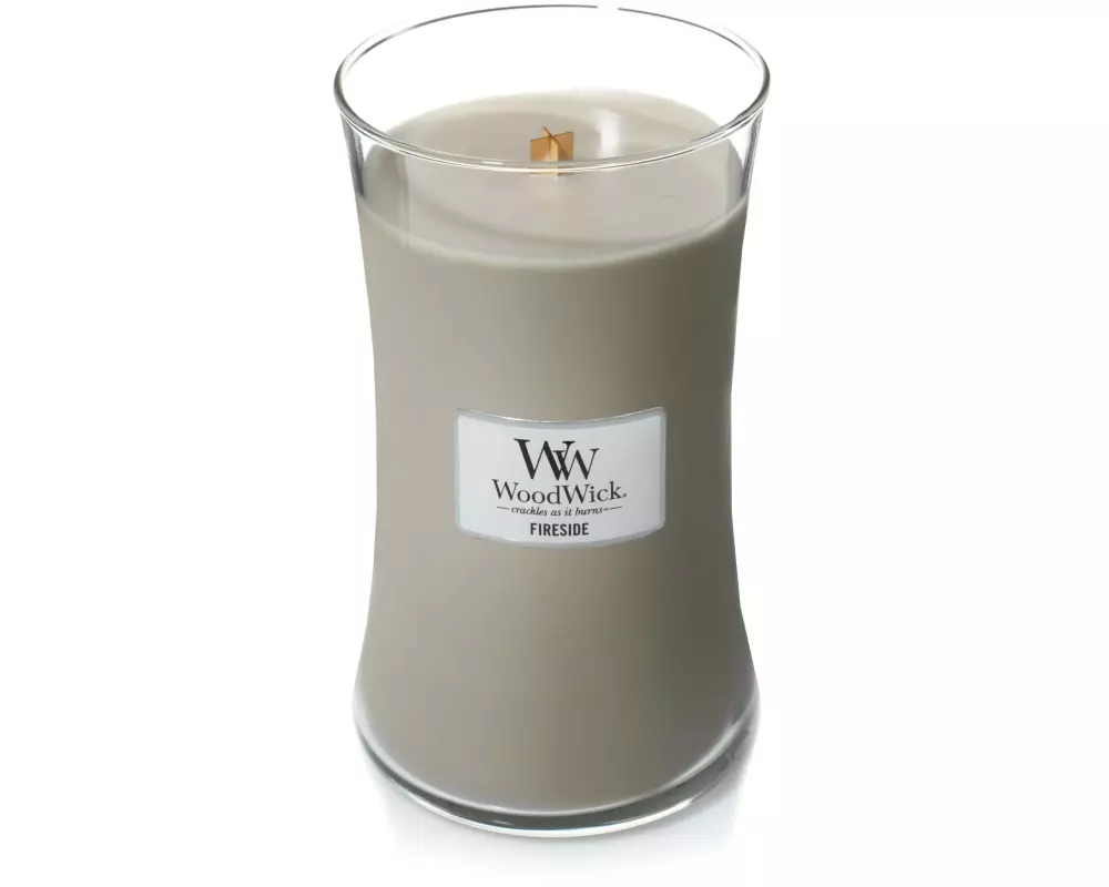 Woodwick Duftkerze Fireside Medium Jar