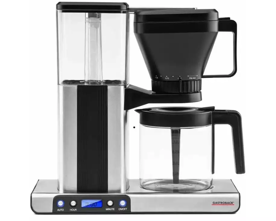 Gastroback Filterkaffeemaschine Design Brew Advanced Schwarz/Silber