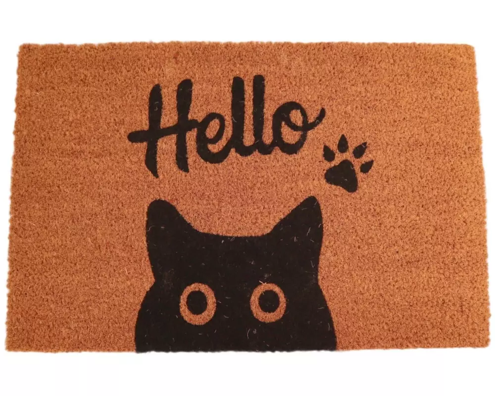 CHALET Fussmatte Cat Home 58 cm x 38 cm