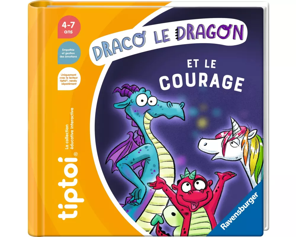 tiptoi Lernbuch Histoire illustrée Draco le dragon -FR-