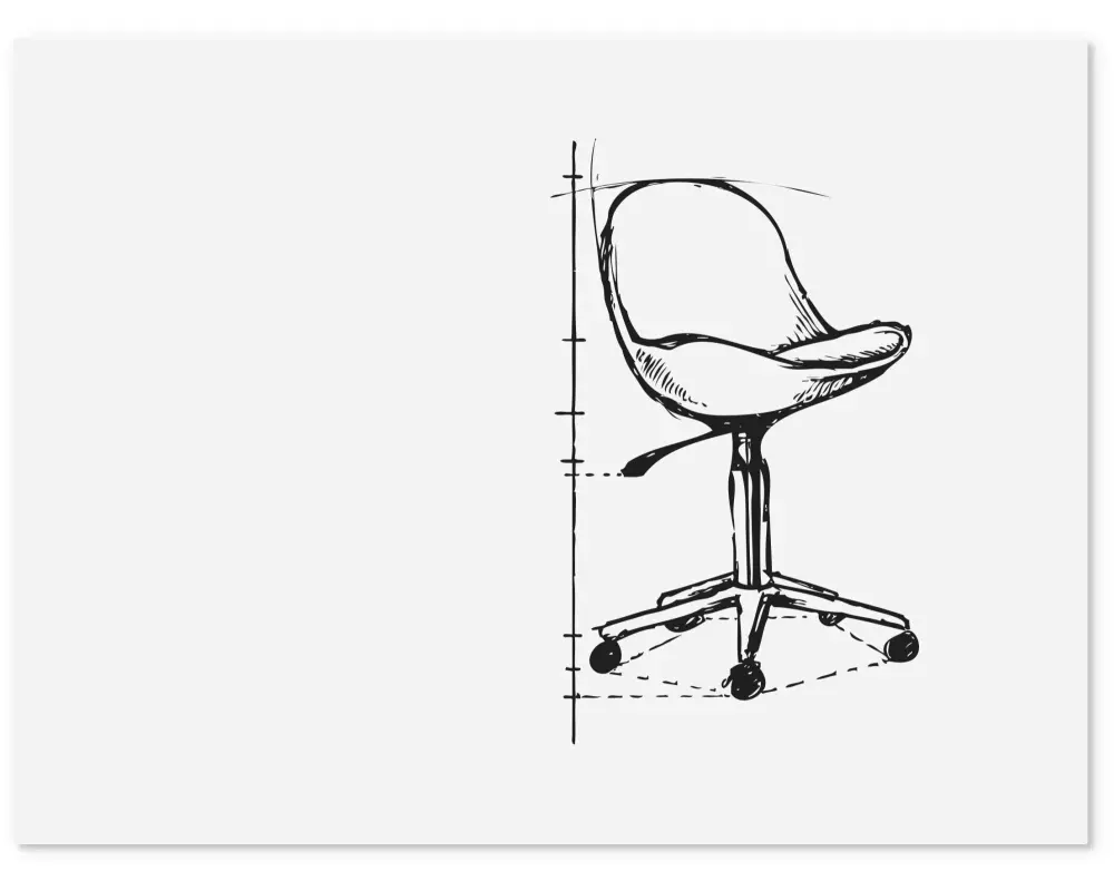 Legamaster Magnethaftendes Whiteboard Board-Up 75 cm x 100 cm, Weiss
