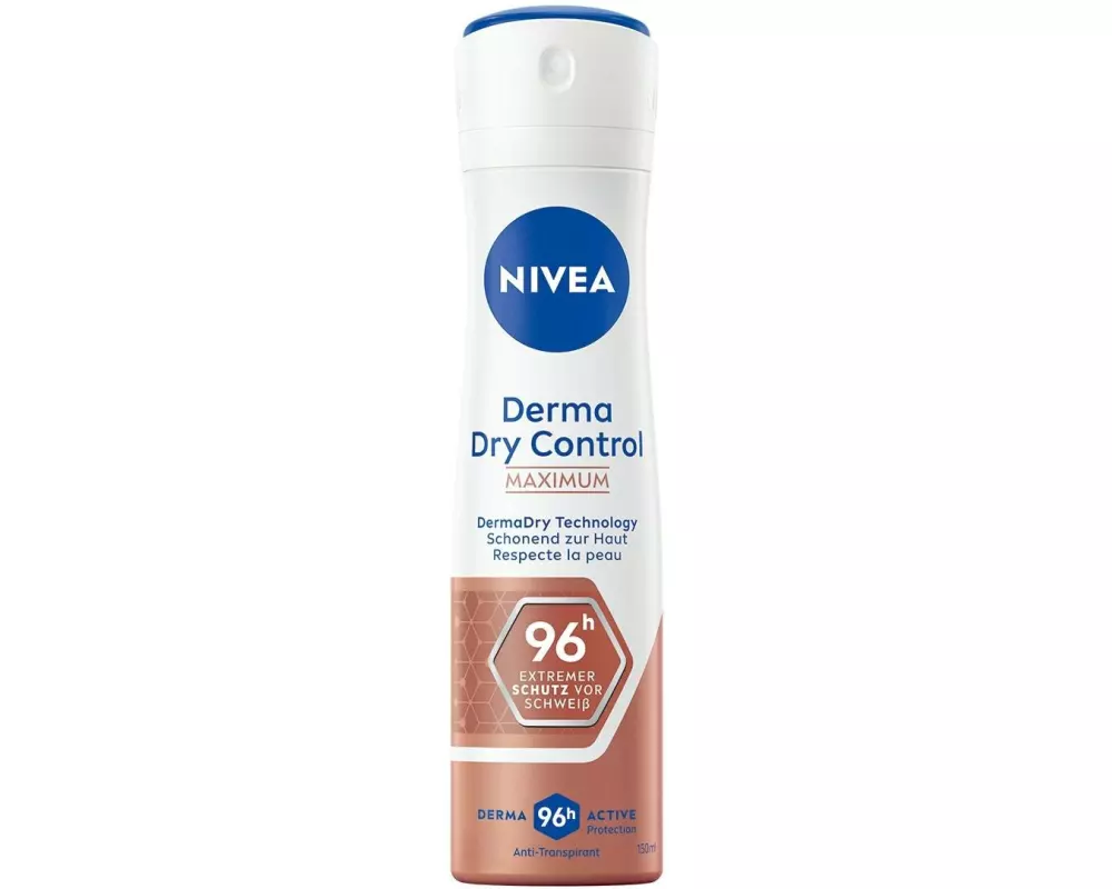 NIVEA Deo Spray Derma Dry Control Maximum 150 ml
