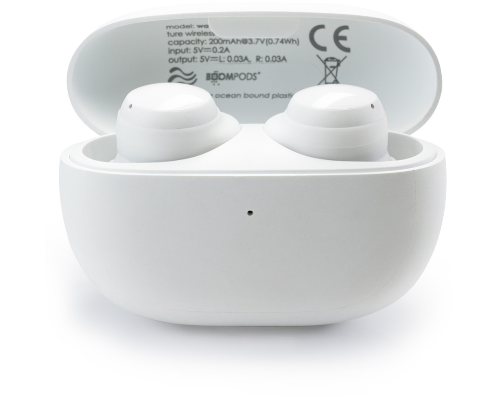BOOMPODS WaveBuds WABWHT White