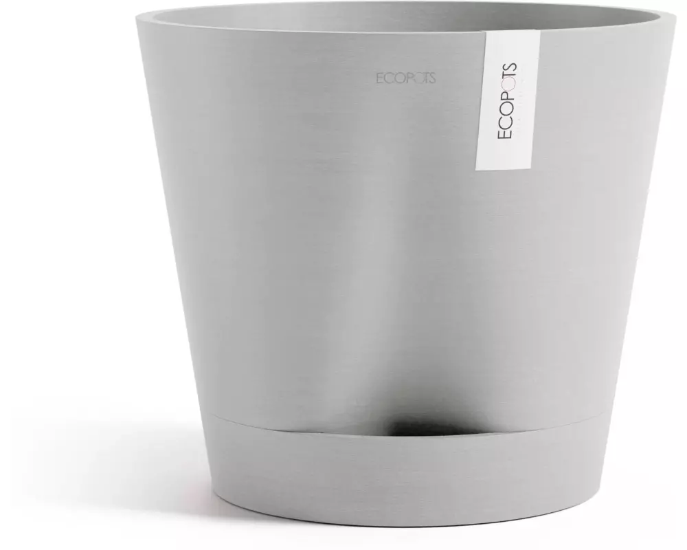 Ecopots Blumentopf Venice 2 Ø 40 cm Hellgrau