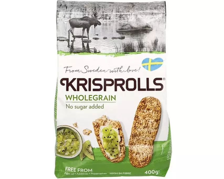 Pågen Krisprolls Vollkorn ohne zugesetzten Zucker 400 g