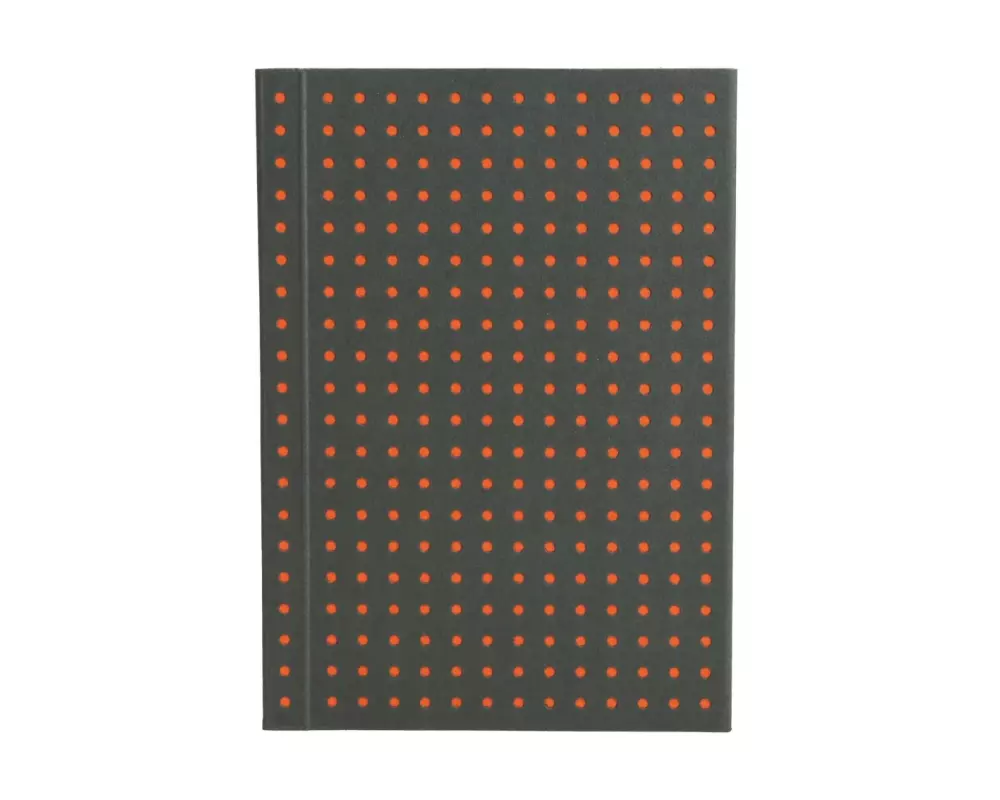PaperOh Notizbuch Circulo A7, Blanko, Grau