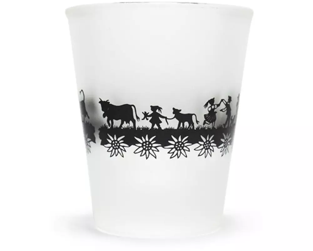 Trendform Schnapsglas Swiss Tradition 60 ml, 1 Stück, Transparent