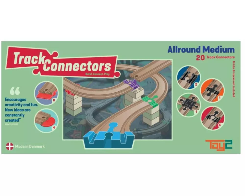 TOY^2 Eisenbahn Zubehör Toy2 Allround Medium Set