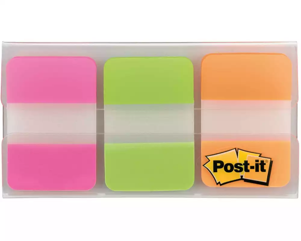 Post-it Page Marker Post-it Index 3-farbig, 3 x 12 Stück