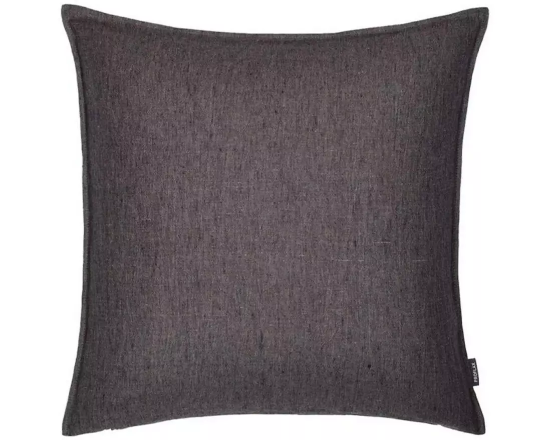 PROFLAX Kissenbezug Leinen 50 x 50 cm, Graphit