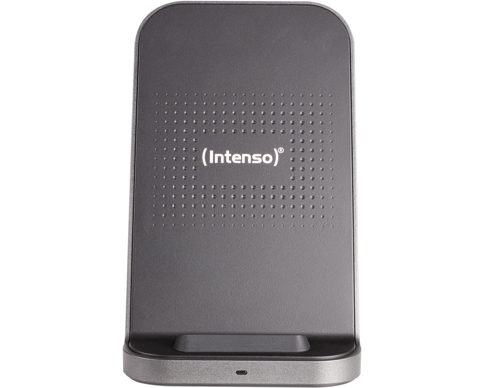 INTENSO Wireless Charging Stand BSA2 7410620 Qi-certified black