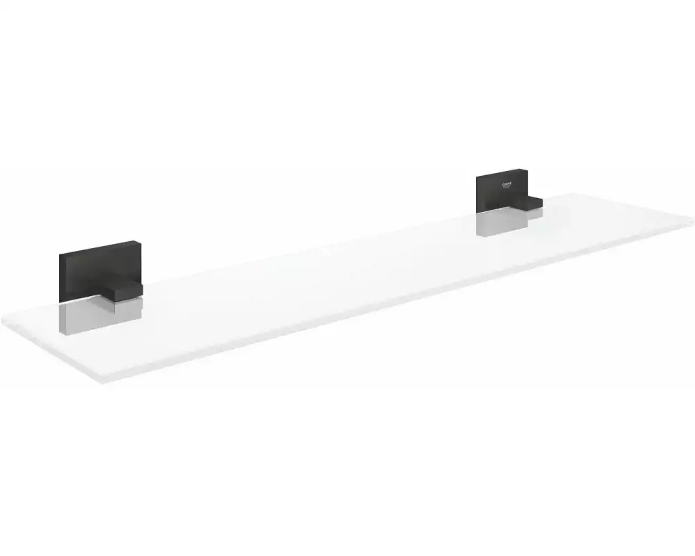 GROHE Start Cube Glas Metall Mattschwarz 53 cm