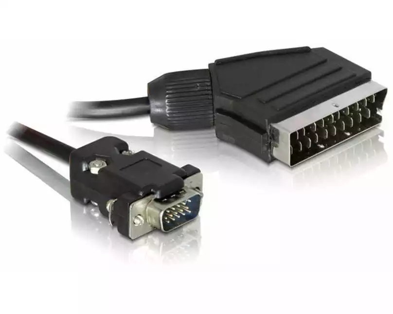Delock Kabel SCART - VGA, 2 m