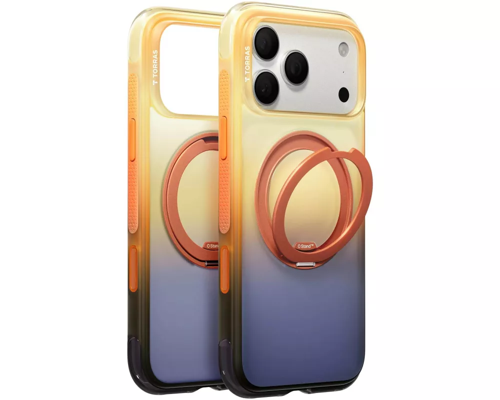 Torras O3 Air Gradient iPhone 18 Pro, Purple & Blue