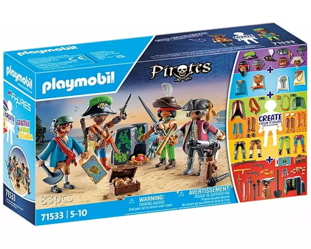 Playmobil Pirates My Figures 71533