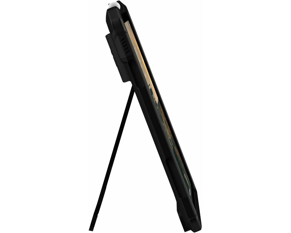 URBAN ARMOR GEAR Plasma Handstrap and Kickstand Case Apple iPad 10.9 2022 bulk black