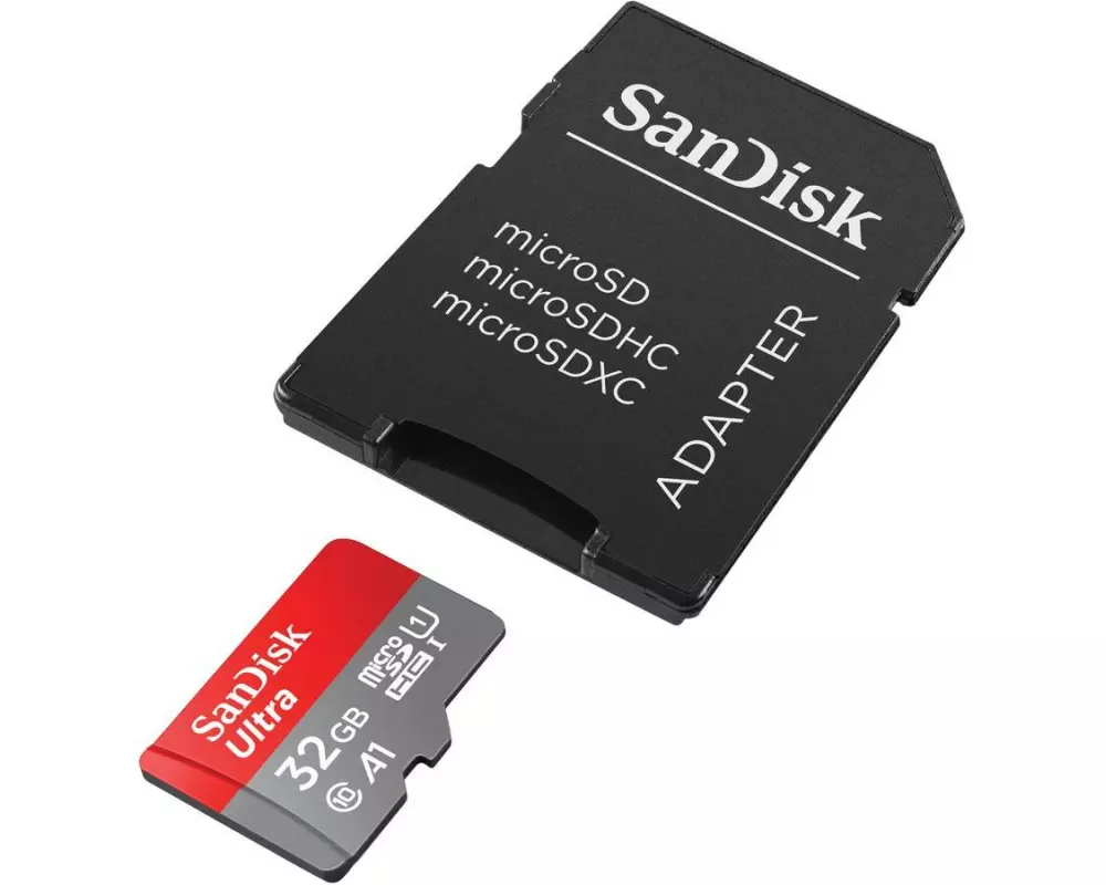 SanDisk microSDHC-Karte Ultra UHS-I A1 32 GB