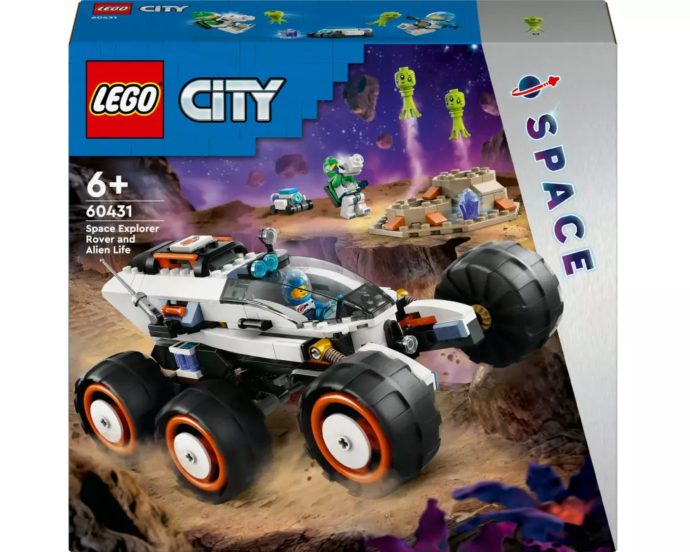 LEGO® City Weltraum-Rover mit Ausserirdischen 60431
