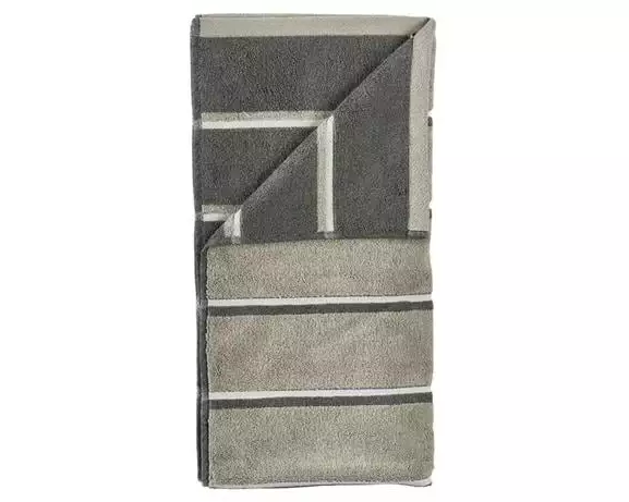 Zone Denmark Duschtuch 70 x 140 cm Eukalyptus/Olivegrün/Weichgrau