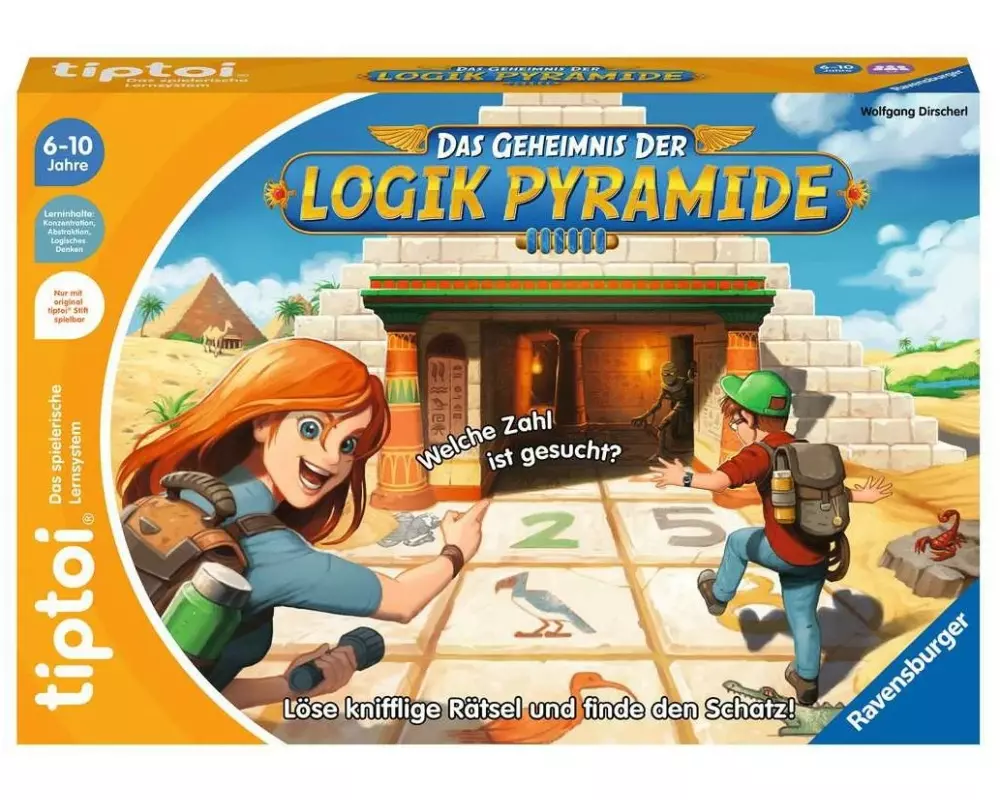 tiptoi Spiel Das Geheimnis der Logik-Pyramide