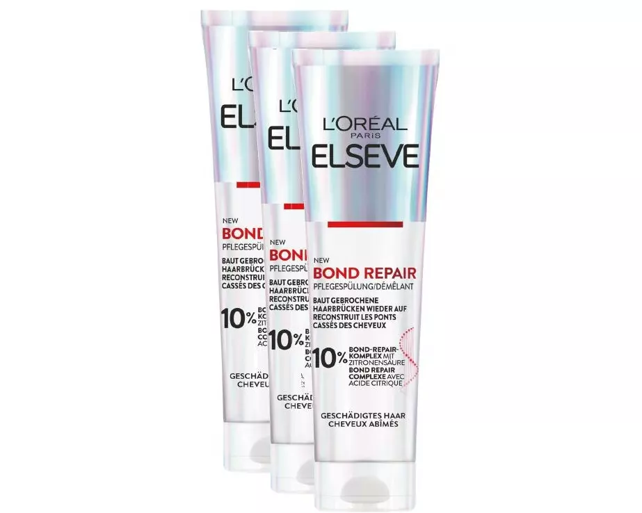 L'Oréal Elsève Haarspülung Bond Repair 3 x 150 ml