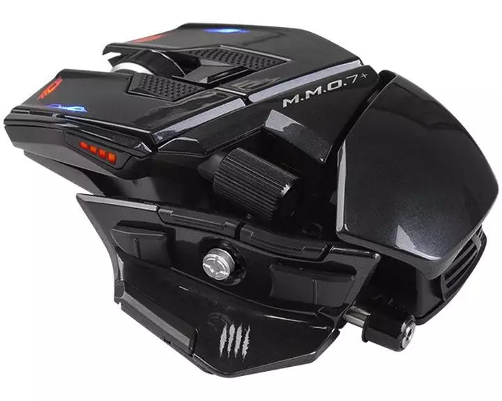 MadCatz Gaming-Maus M.M.O. 7 Schwarz