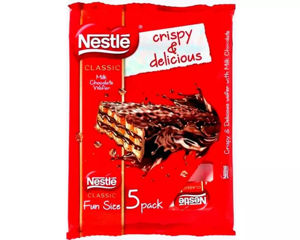 Nestlé Wafer Riegel Crispy Wafer 5 x 19 g