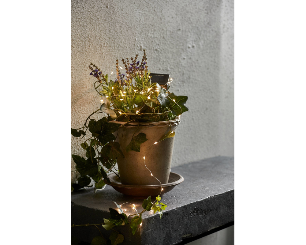 EGLO Solar LED-Lichterkette 5m 48885 transparent