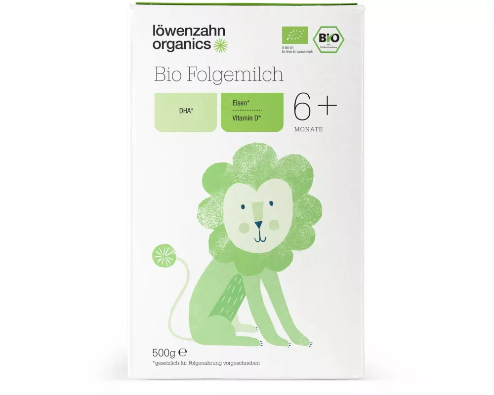 löwenzahn organics Folgemilch Bio 500 g