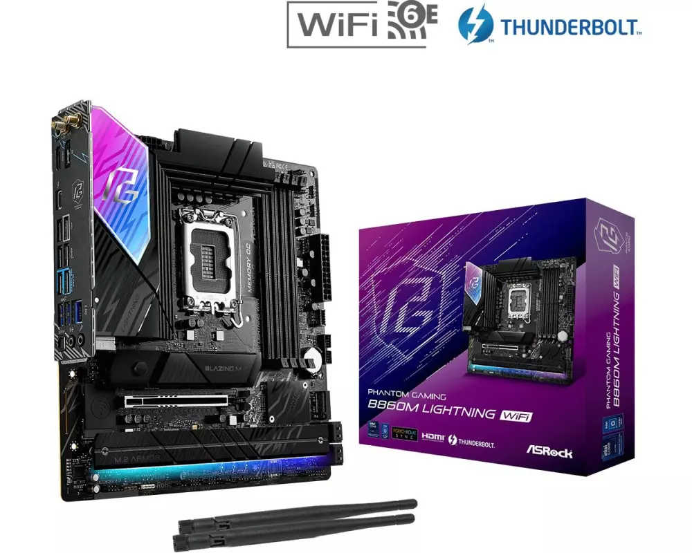 ASRock Mainboard B860M LIGHTNING WIFI