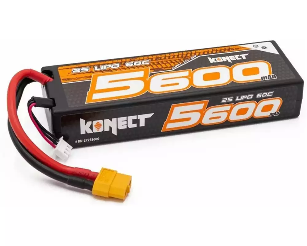 Konect RC-Akku Lipo 5600 mAh 7.4 V 60C (Slim Pack XT60)