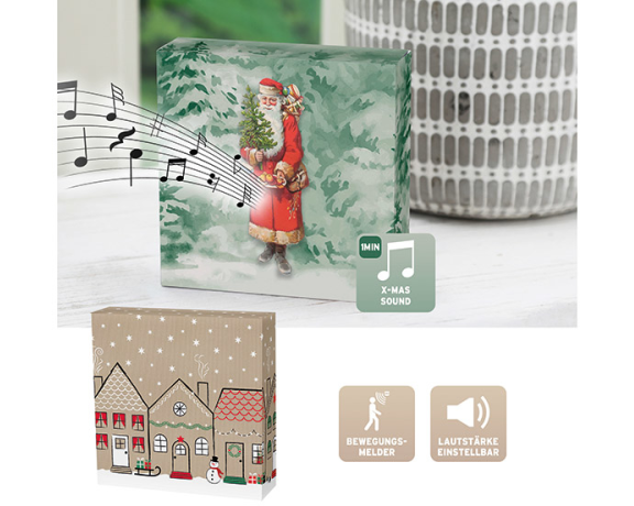 ROOST Soundbox 12x12x3.5cm 10042031 Weihnachtsmusik