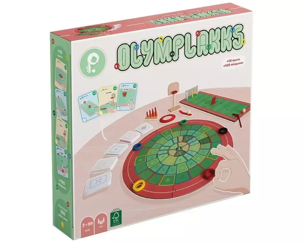 PLAKKS Familienspiel Olymplakks