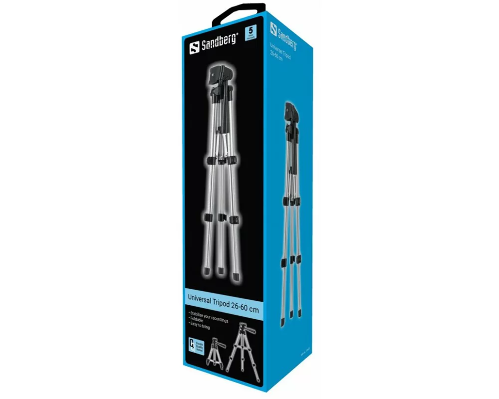 Sandberg Universal Tripod, 26-60cm