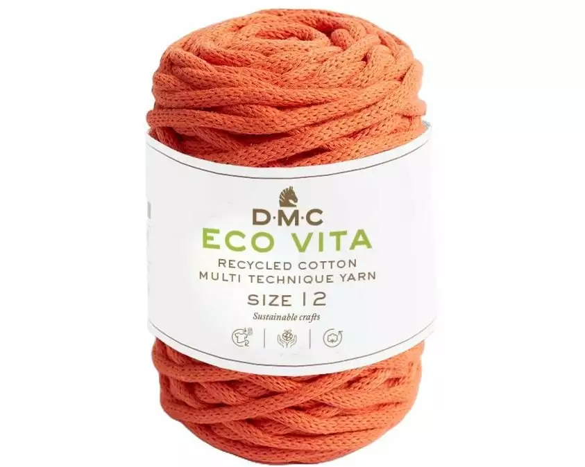 DMC Wolle Nova Vita Makramee Cord 250 g Orange