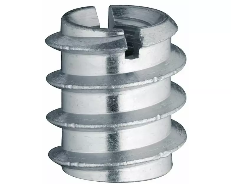 STRUCT Einschraubmuttern, Stahl verzinkt M10 x 18 mm, 2 Stück