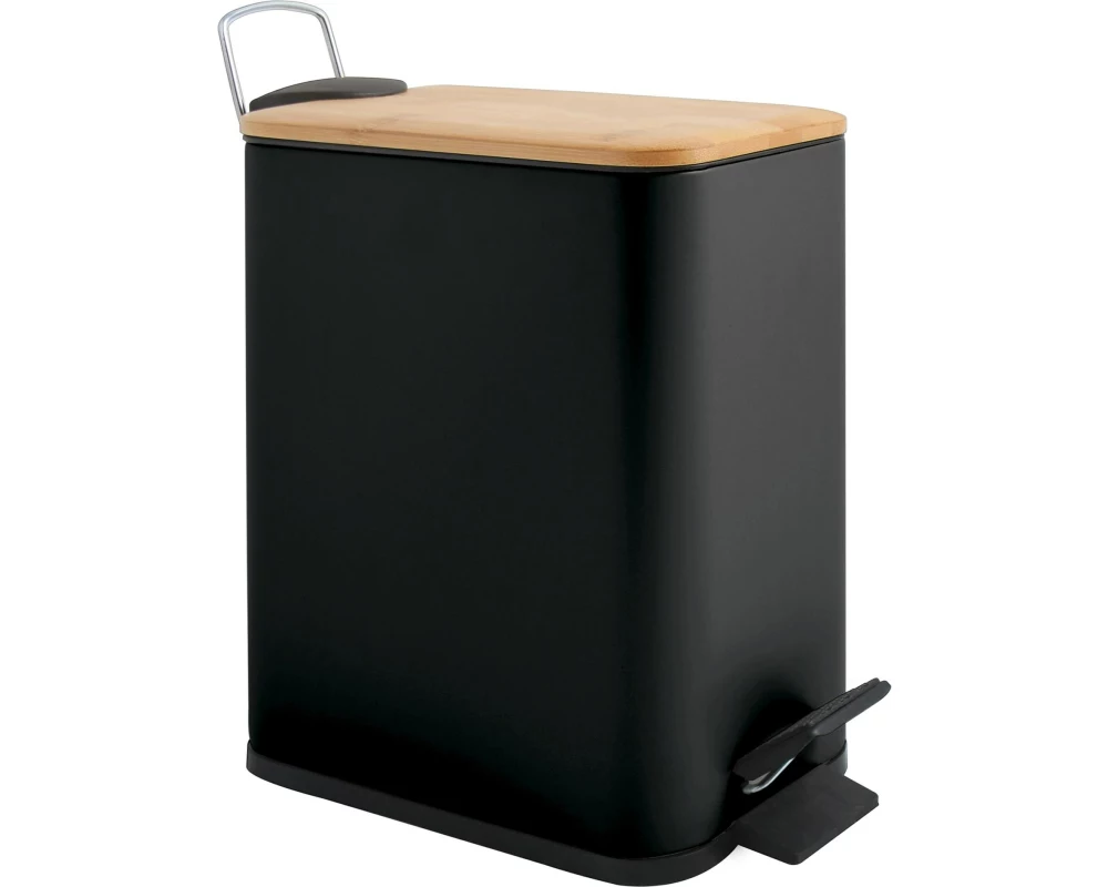 spirella Treteimer Erik 5 l, Schwarz