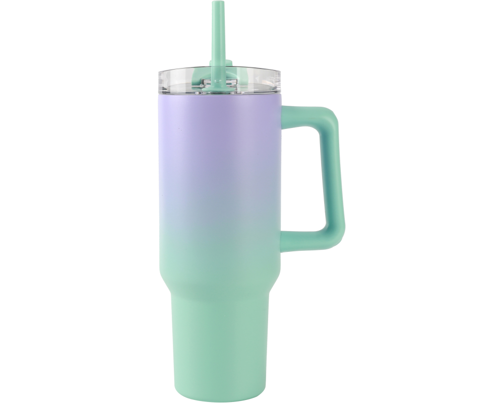 I-DRINK Thermobecher 1.2lt ID0256 lila/aquablau