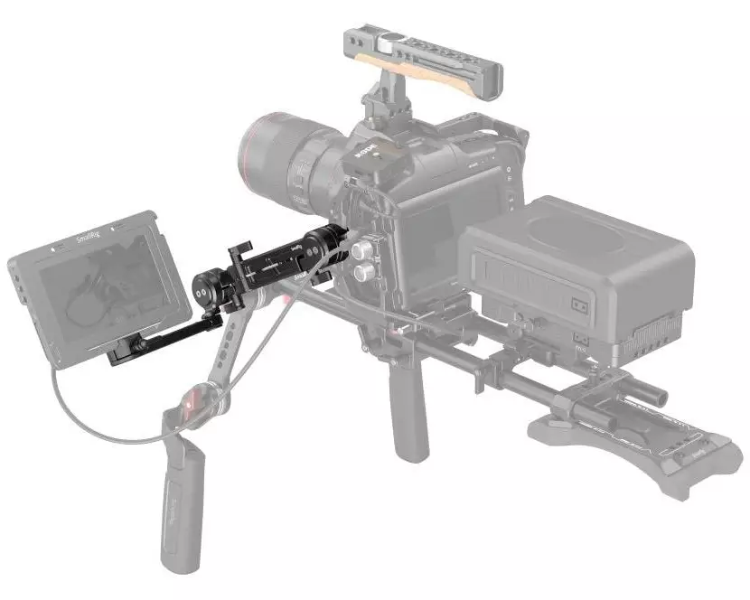 Smallrig Adjustable EVF Mount with NATO Clamp