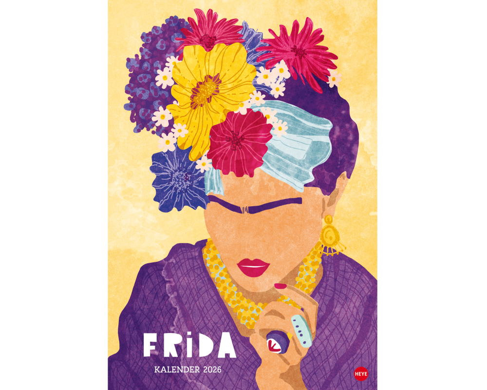 HEYE Bildkalender 2026 23129+26 Frida 37x53.5cm