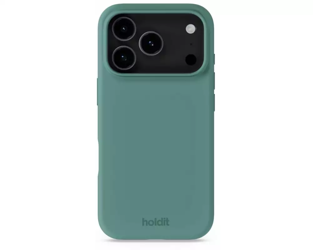 Holdit Back Cover Silicone iPhone 17 Pro Max Grün