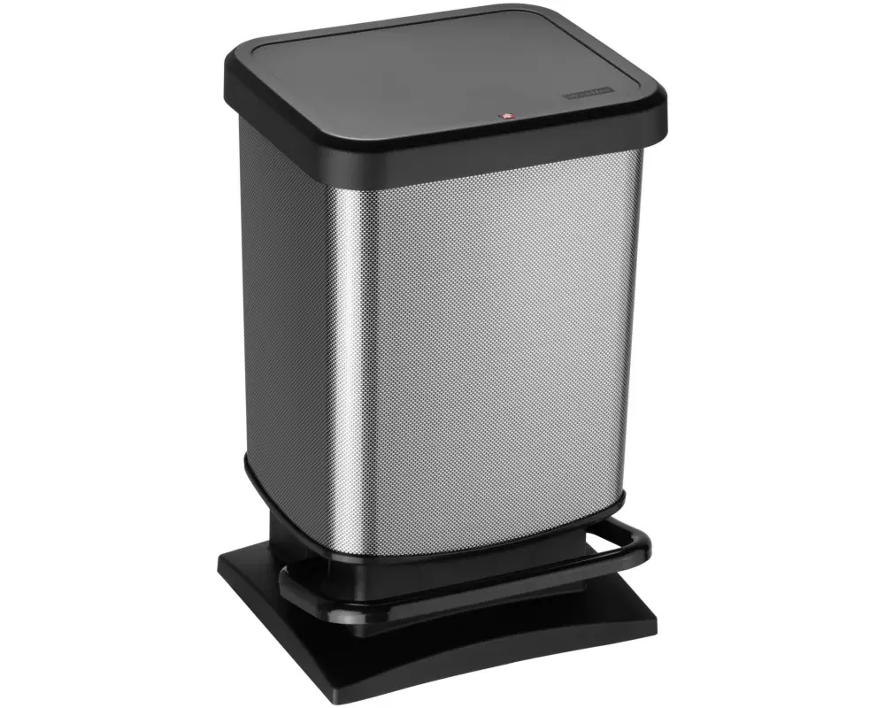 Rotho Treteimer Paso 20 l, Silber