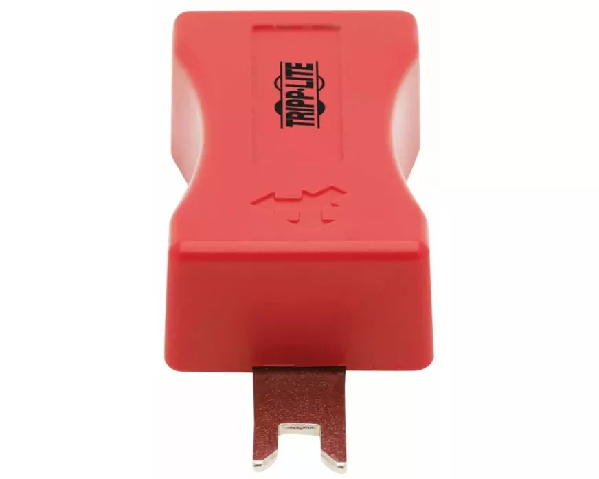 EATON TRIPPLITE Security Key, for Tripp Lite RJ45 Plug Locks and Locking Inserts, Red, 2 Pack