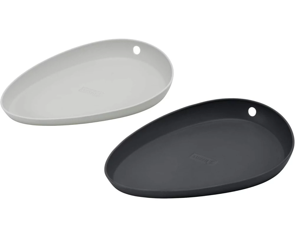 Lurch Kochlöffelschale 2 Stück, Dunkelgrau/Hellgrau