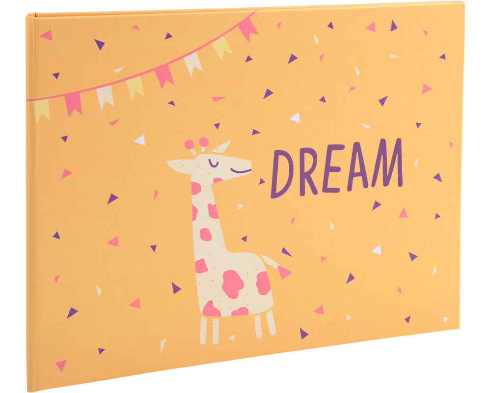 EXACOMPTA Fotoalbum Baby 28,5x22cm 11232E gelb 30 Seiten