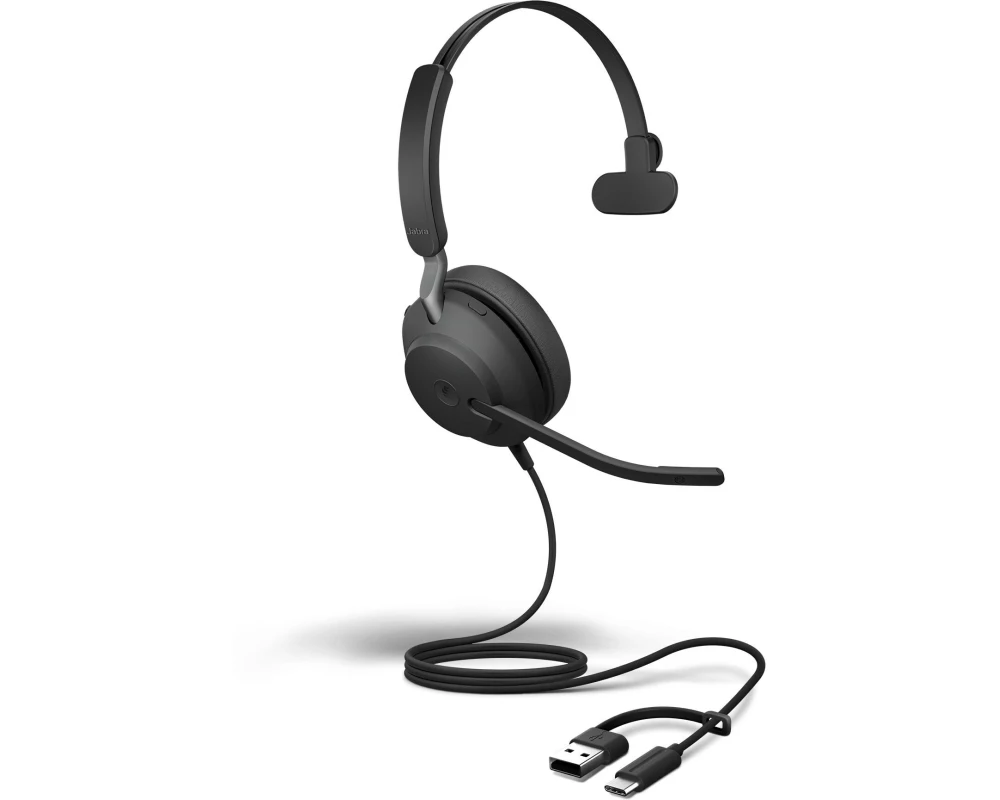 Jabra Headset Evolve2 40 SE Mono UC USB C/A