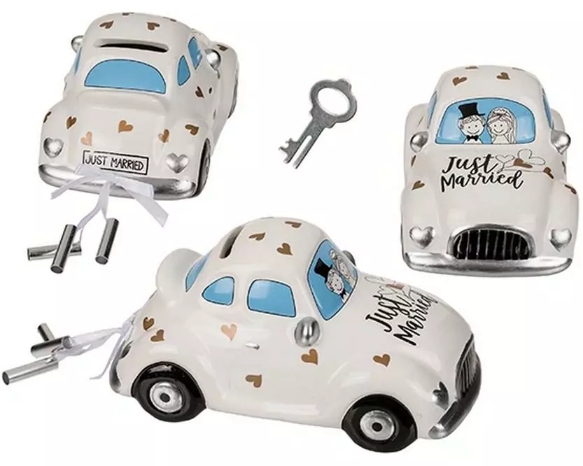 Trendcompany Spardose Hochzeit Auto