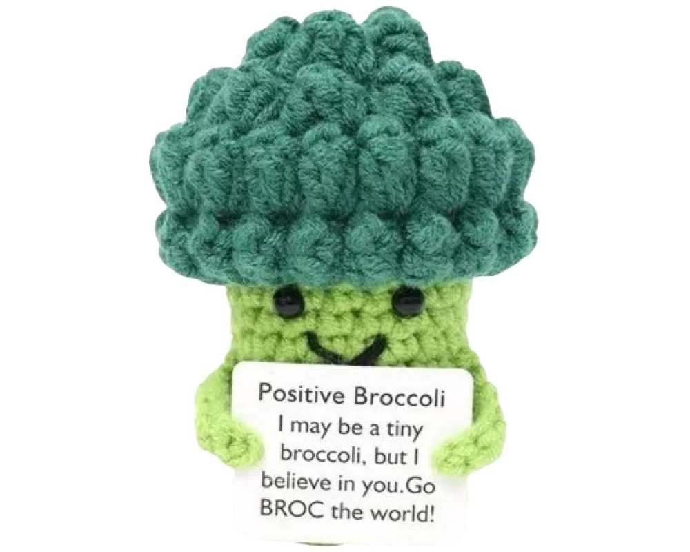 I AM CREATIVE Glücksbringer Positiv Broccoli