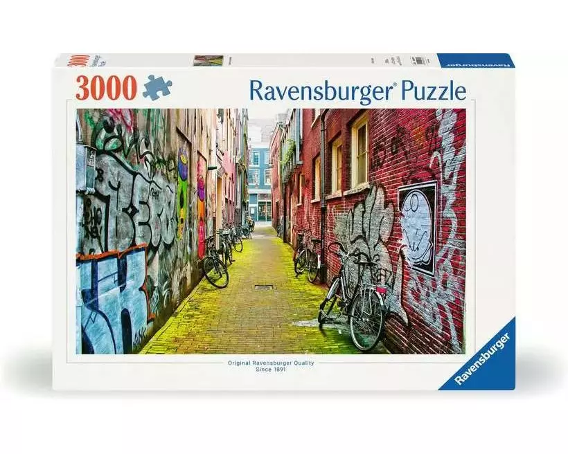 Ravensburger Puzzle Street Art in Amsterdam
