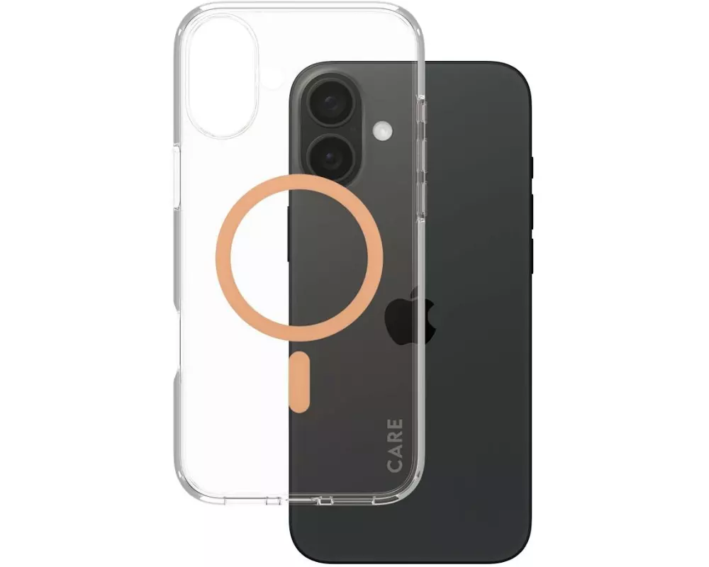CARE Back Cover Flagship iPhone 16 Plus Peachy